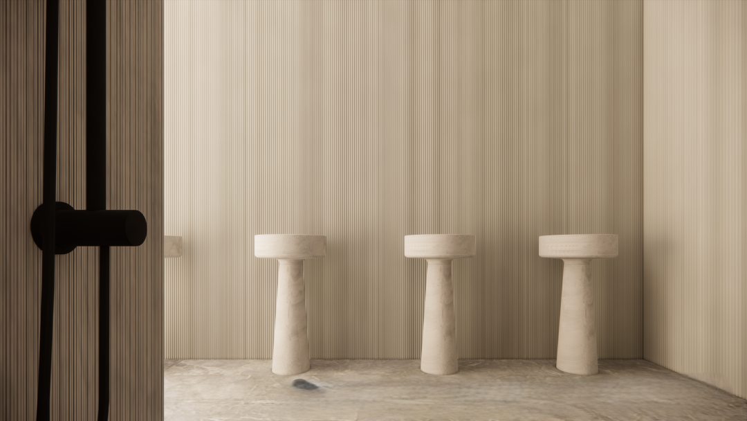 marble Stone with Scratched Finish