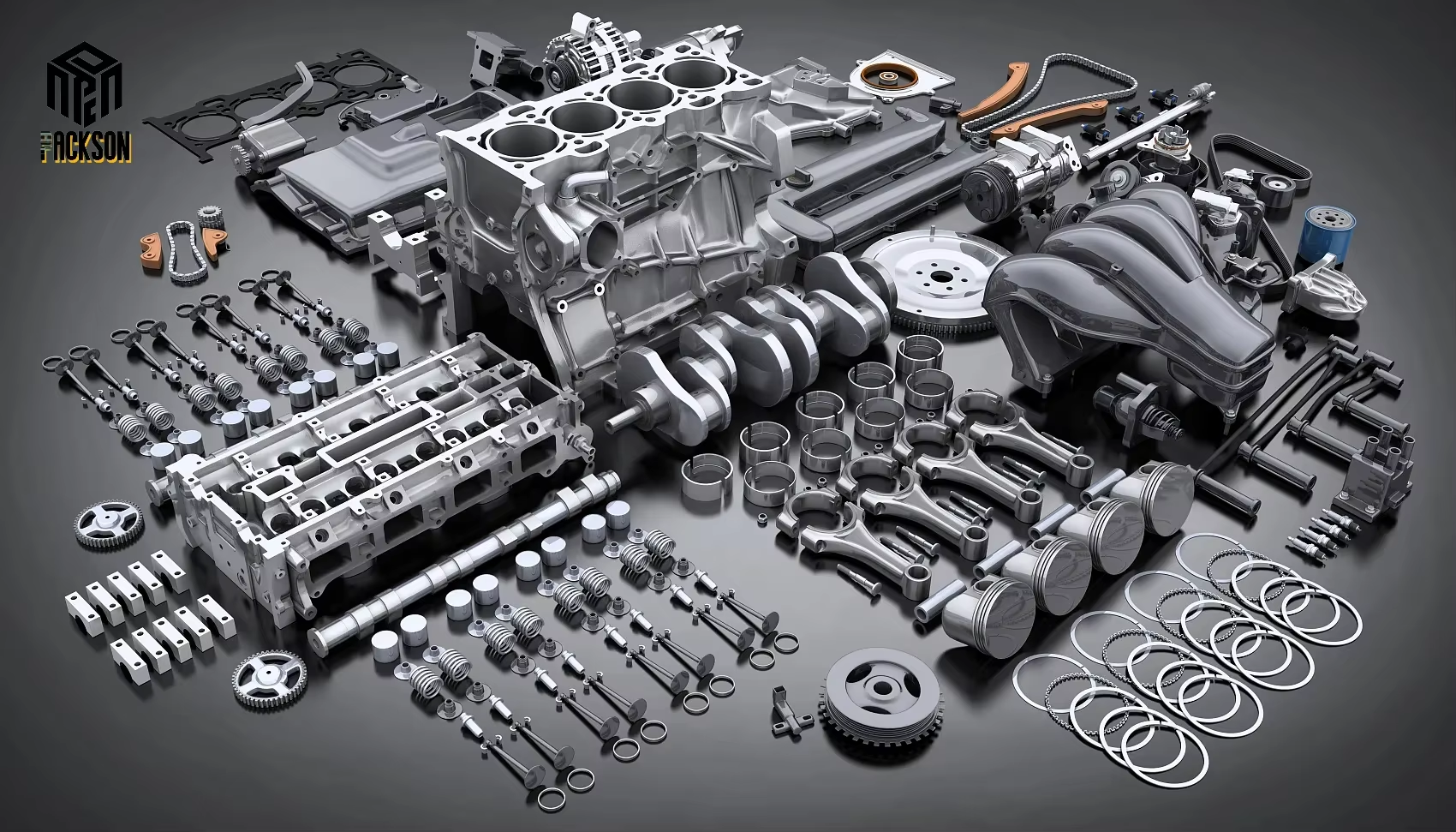 4RB2 full Cylinder Head