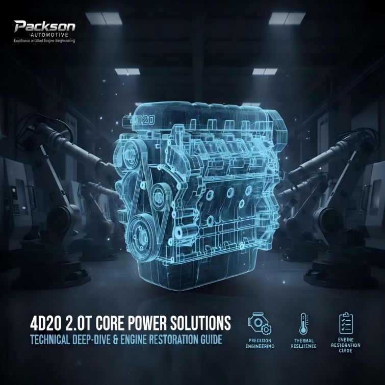 Restauration du moteur 4D20 2.0T : Guide technique pour surmonter les contraintes thermiques et les défaillances structurelles