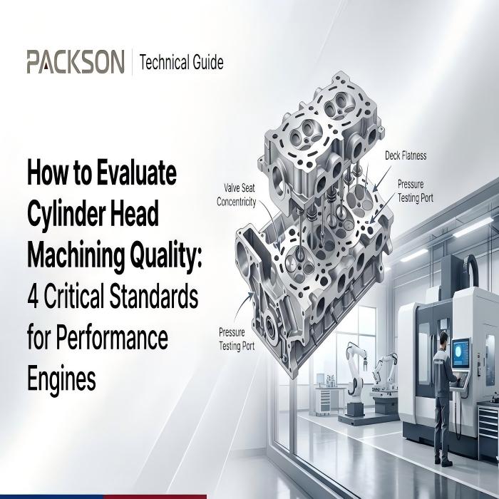 Comment évaluer la qualité d'usinage des culasses | Guide PACKSON