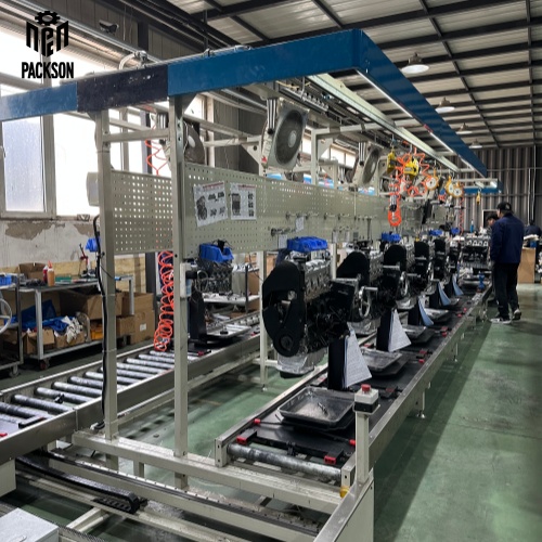 Un savoir-faire de précision au service du monde | La chaîne d'assemblage des moteurs Packson fonctionne à plein régime, fournissant des solutions énergétiques fiables à l'échelle mondiale