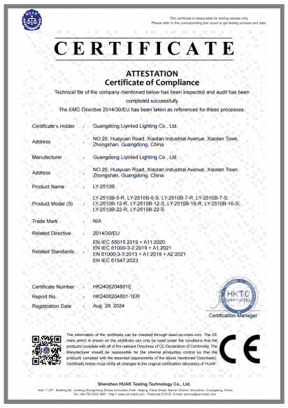 LED Lighting Certification 1