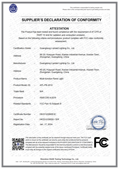 LED Lighting Certification 3