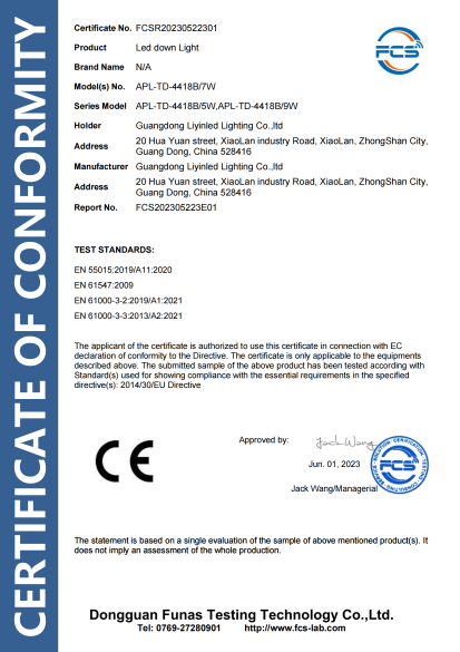 LED Lighting Certification 4