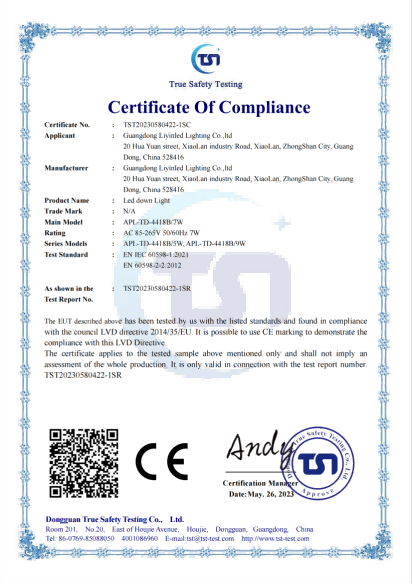 LED Lighting Certification 5