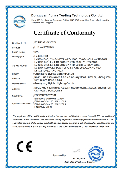 LED Lighting Certification 10