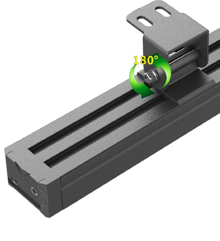 Integrated baffle design project model structure waterproof led wall washer light LY-XQ-1004