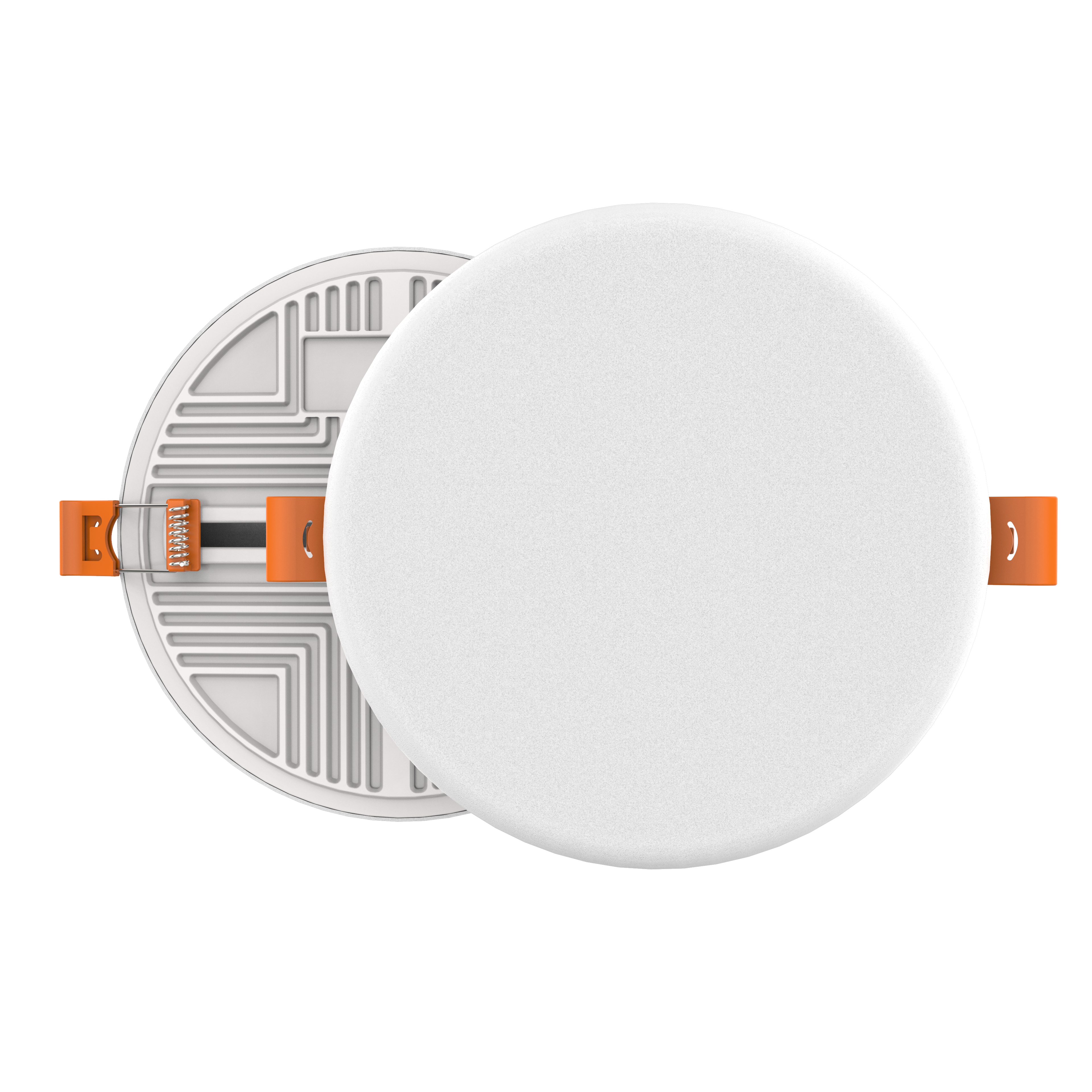 10W 15W 22W 32W Round RGB Frameless LED Panel Light Modern Design Aluminum & PC Body 6500K Color Temperature Office Use APL-PB-2508A