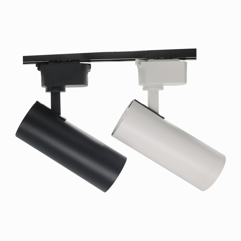15w 20w New Design Office Vintage Round Black Focus Adjustable COB Recessed Spot Track Light LED APL-GD-LS