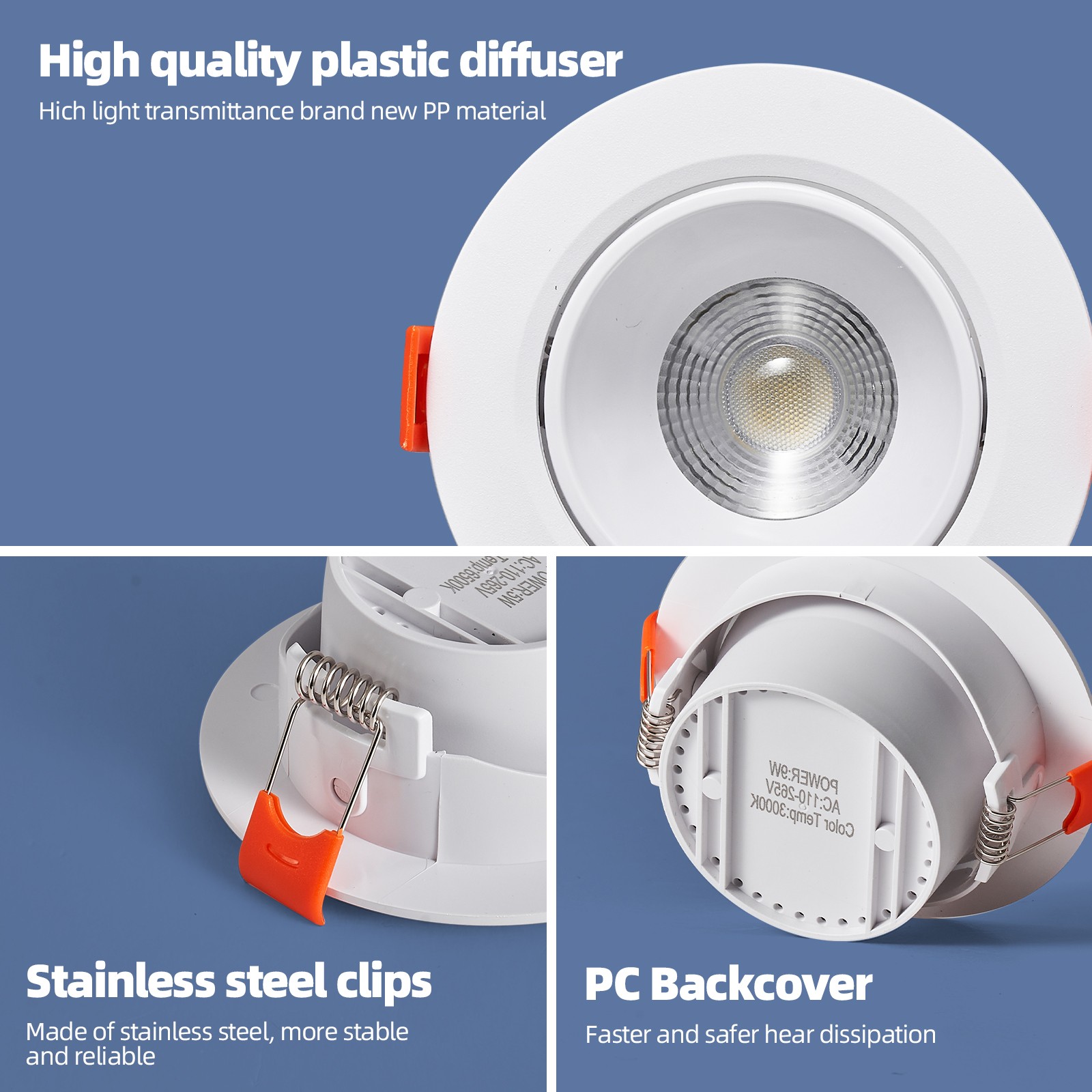 recessed adjustable downlight