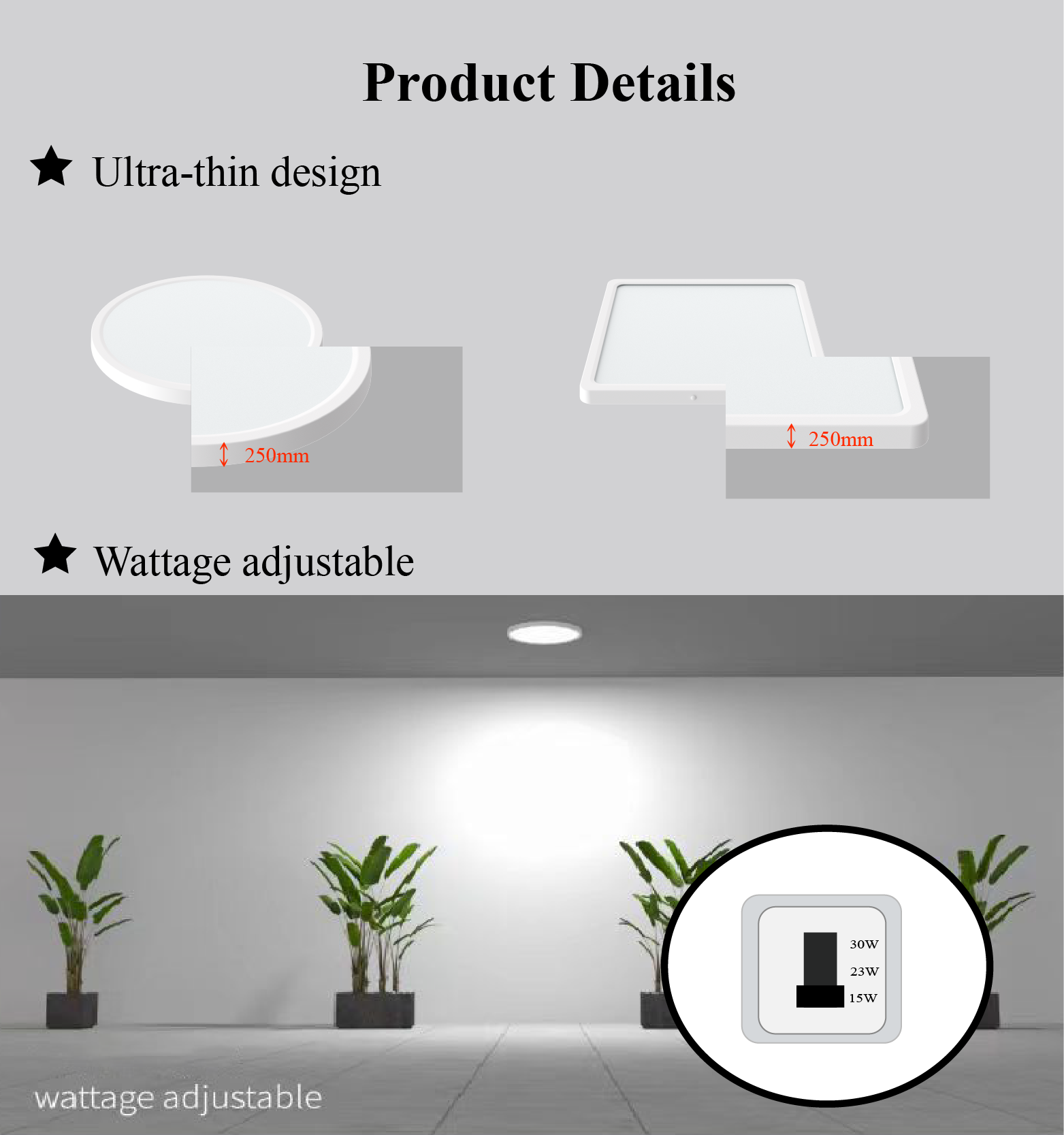 ceiling light