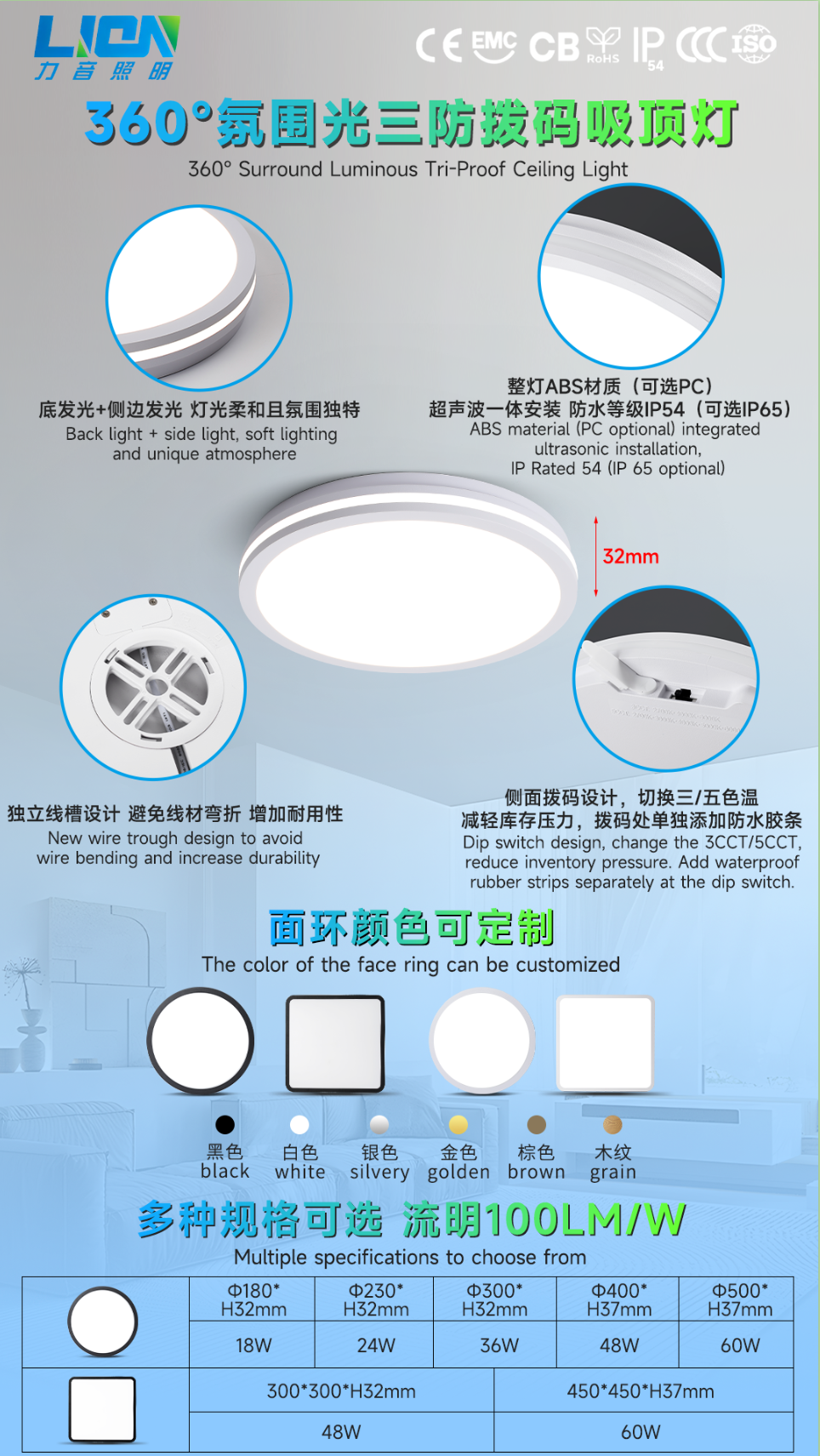ceiling light