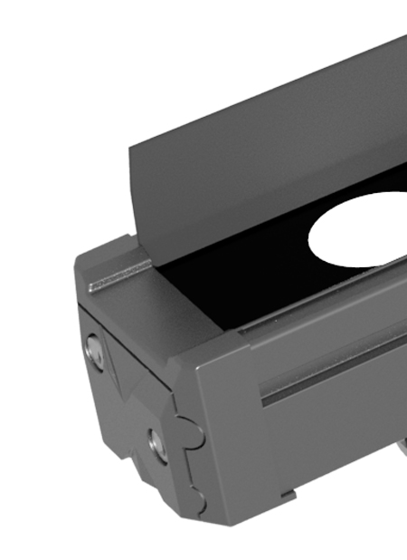 Integrated baffle design project model structure waterproof led wall washer light LY-XQ-1004