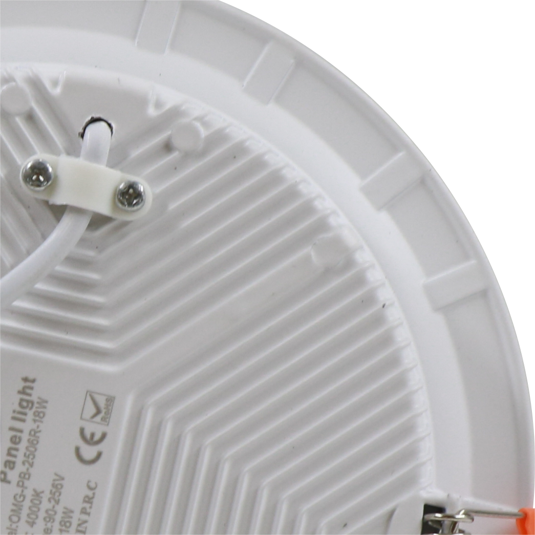 Hot selling aluminum recessed round backlit led ceiling panel light APL-PB-2506