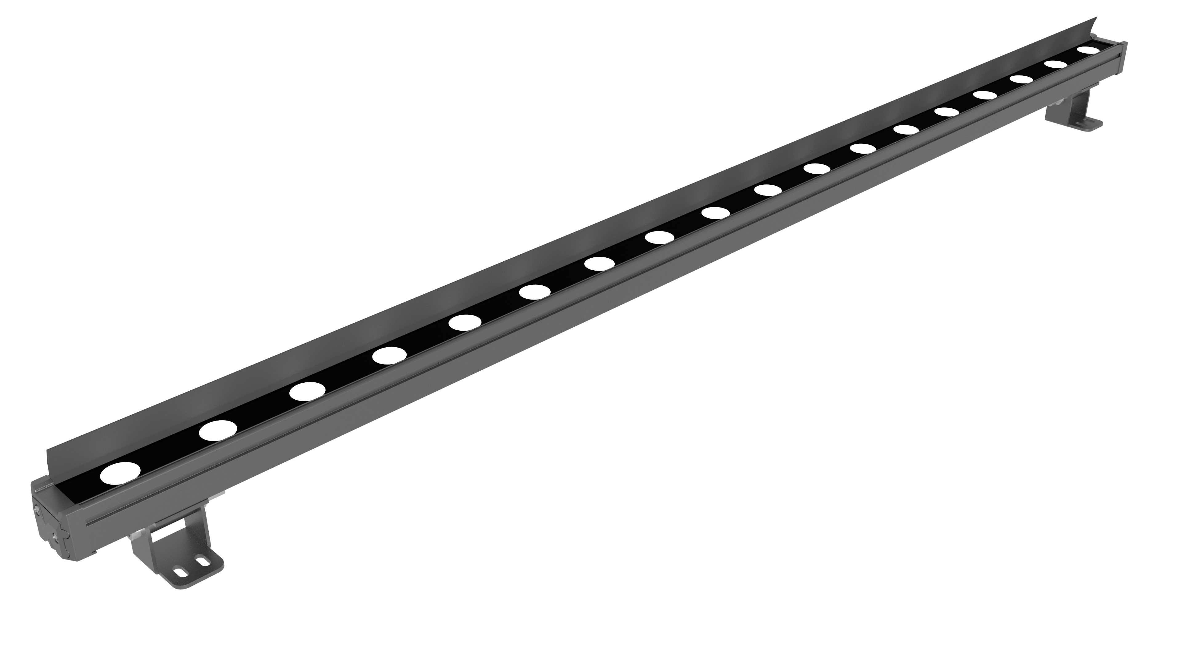 Integrated baffle design project model structure waterproof led wall washer light LY-XQ-1004