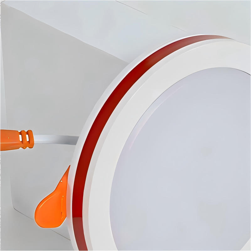 Customizable Recessed LED Panel Light with Side Illumination - Translucent Color Options APL-PB-2513B