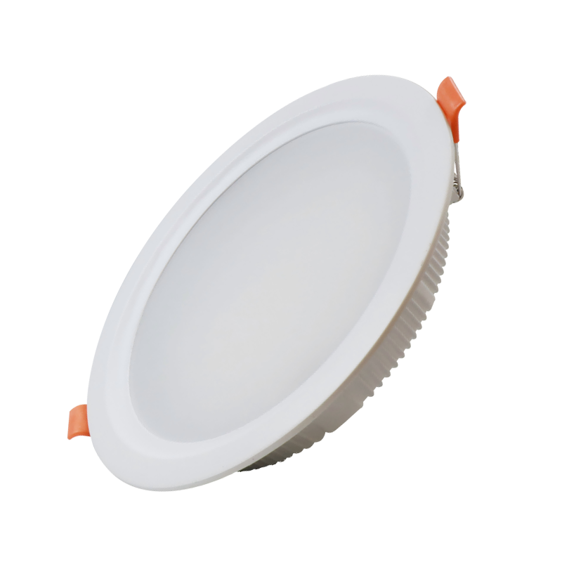 Hot selling aluminum recessed round backlit led ceiling panel light APL-PB-2506