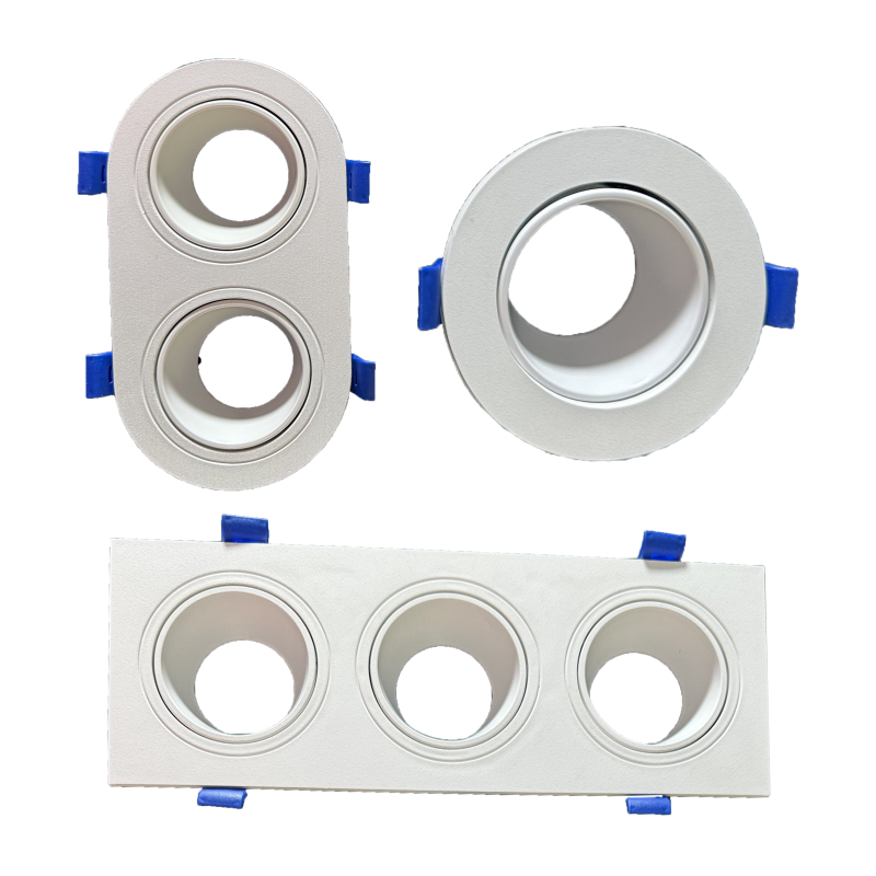 Circular LED Recessed Ceiling Mount Frame Bracket with MR16/GU10 Socket Spotlight Lighting Fixture APL-ZJ-Ceiling Bracket