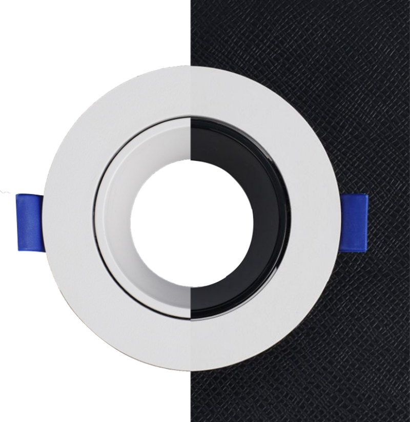 Circular LED Recessed Ceiling Mount Frame Bracket with MR16/GU10 Socket Spotlight Lighting Fixture APL-ZJ-Ceiling Bracket