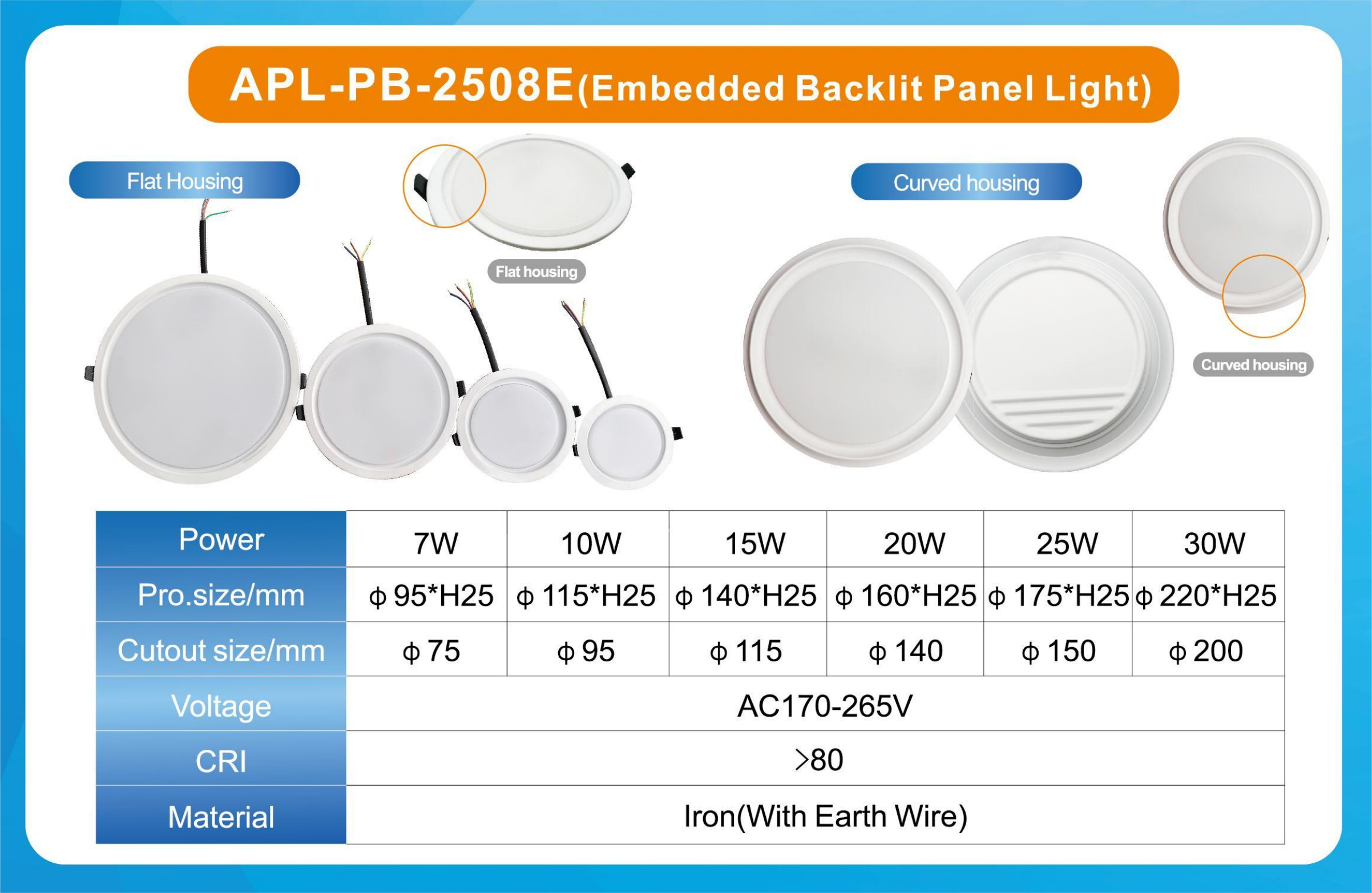 APL-PB-2508E-Recessed