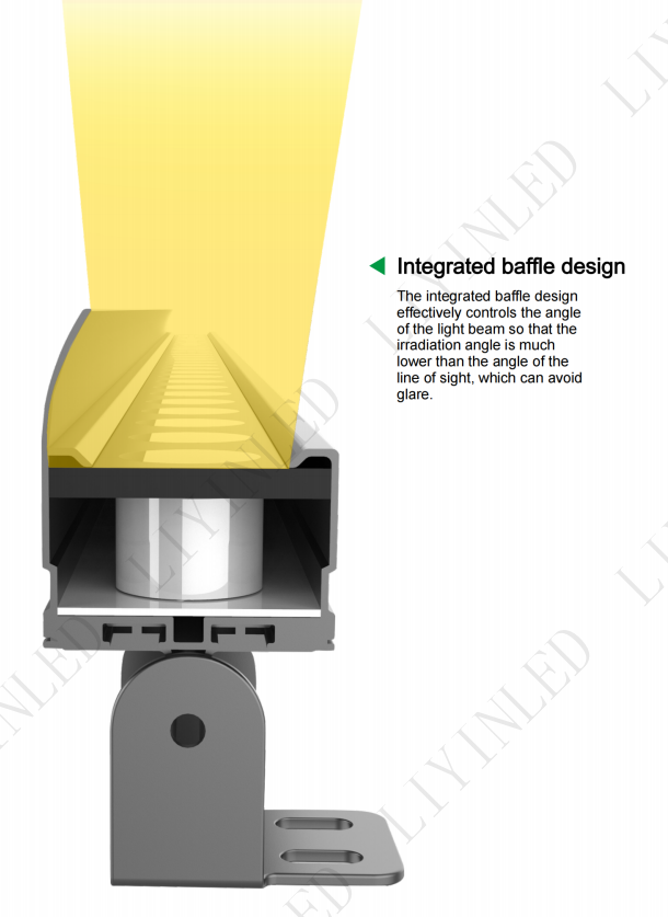 Unique design leaking led wall washer light LY-XQ-1010