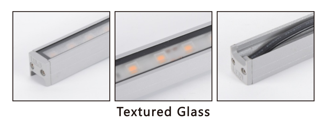 Textured Glass IP65 Outdoor Led Linear Lighting LY-XTD-2008A2 B2