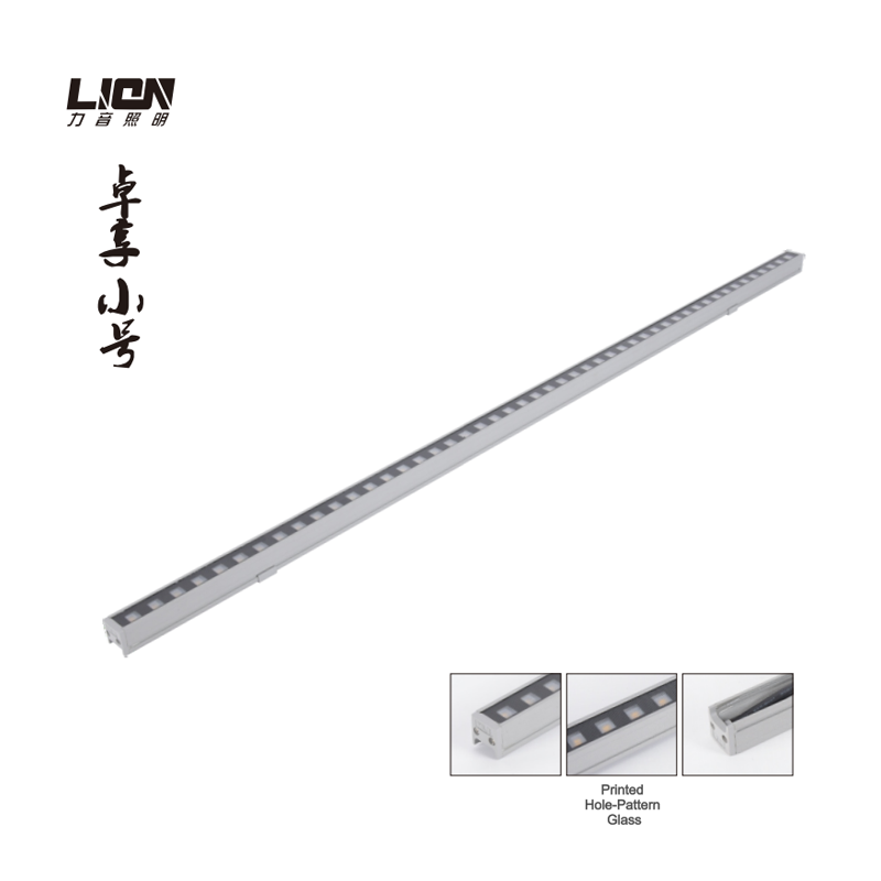 Printed Hole-Pattern Glass IP65 Led Linear Light LY-XTD-2008A1 B1