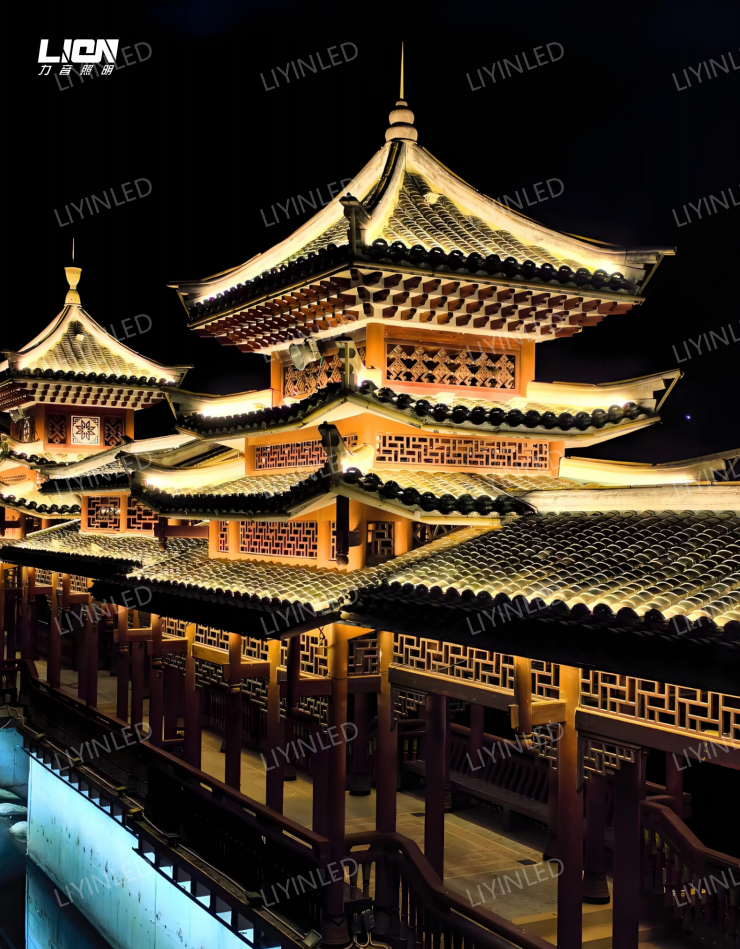 Revolutionizing Heritage Illumination: DC24V The Advanced LED Corrugated Light LY-WLD-7005
