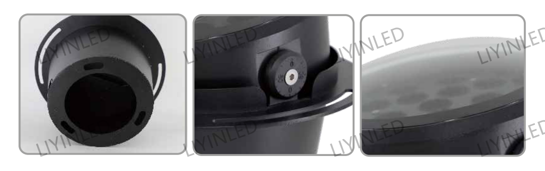 adjustable beam angle Die-cast aluminum led underground light LY-DM-4004