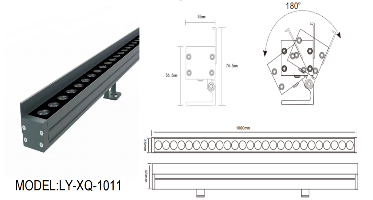 integrating LED lights