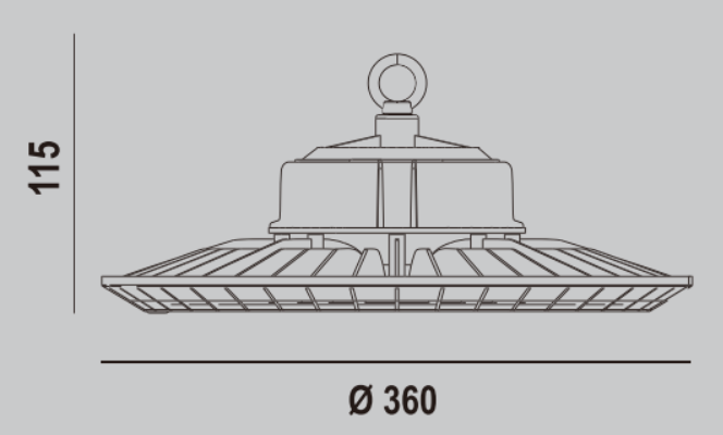 How a UFO LED high bay light changed our warehouse