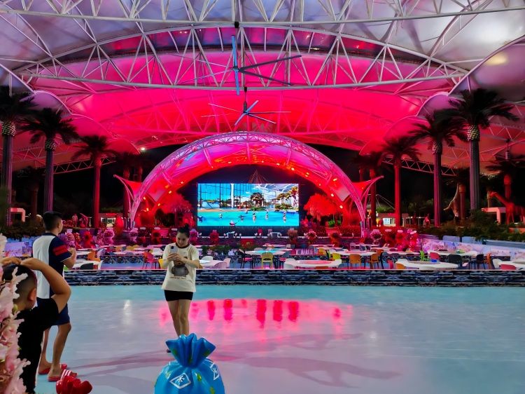 Vietnam Cultural & Tourism Complex 96W RGBW DMX512 Private model Floodlight Project