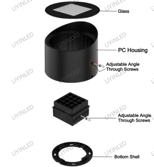 in ground led pool lights