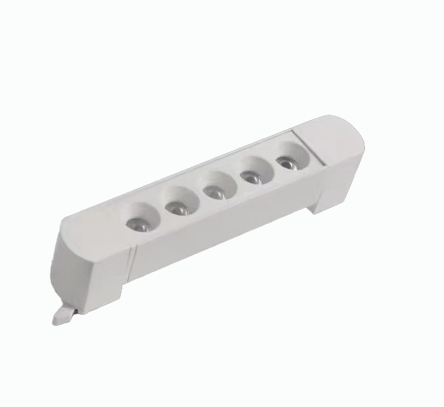 DOB LED Track Linear Flood Light | Die-Cast Aluminum Housing, 100LM/W, Optional Smooth & Prismatic Diffusion Panel