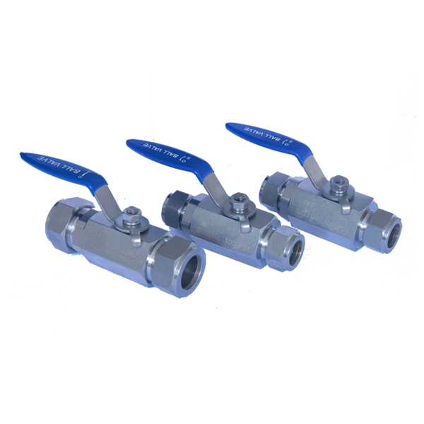 Válvula de esfera de encaixe sextavado