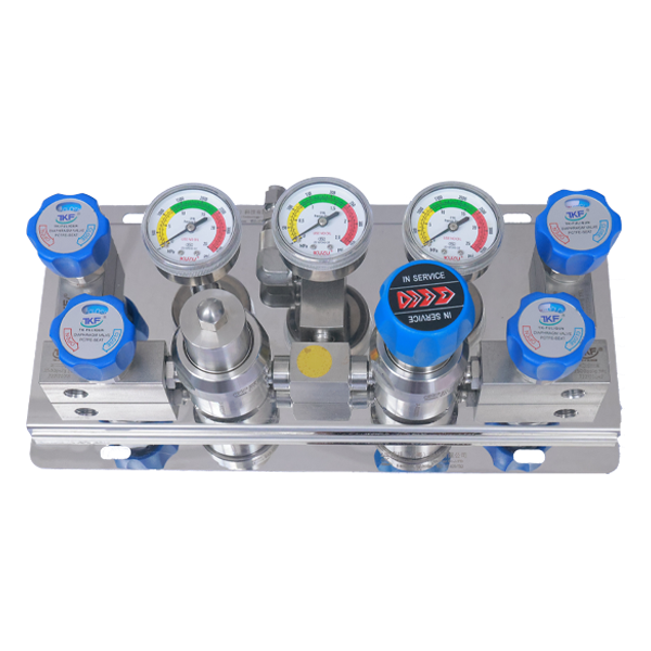 مجموعة صمام تخفيض الضغط ثنائي التبديل التلقائي تي كيه اف-2