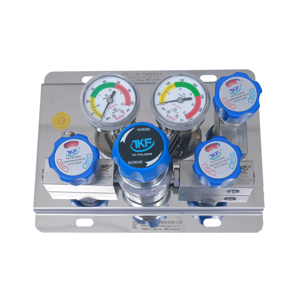 Single side gas supply valve group TKF-3