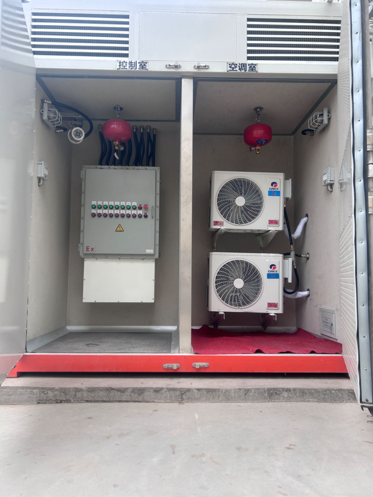 Centralized gas supply mobile cabin Centralized gas supply mobile cabin