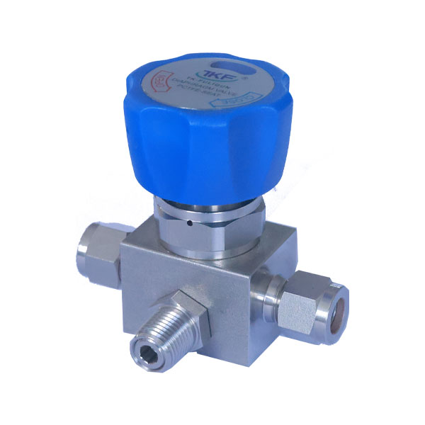 Válvula de diafragma de expansão para barramento