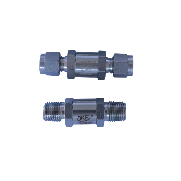 EP-VCR high and low pressure check valve