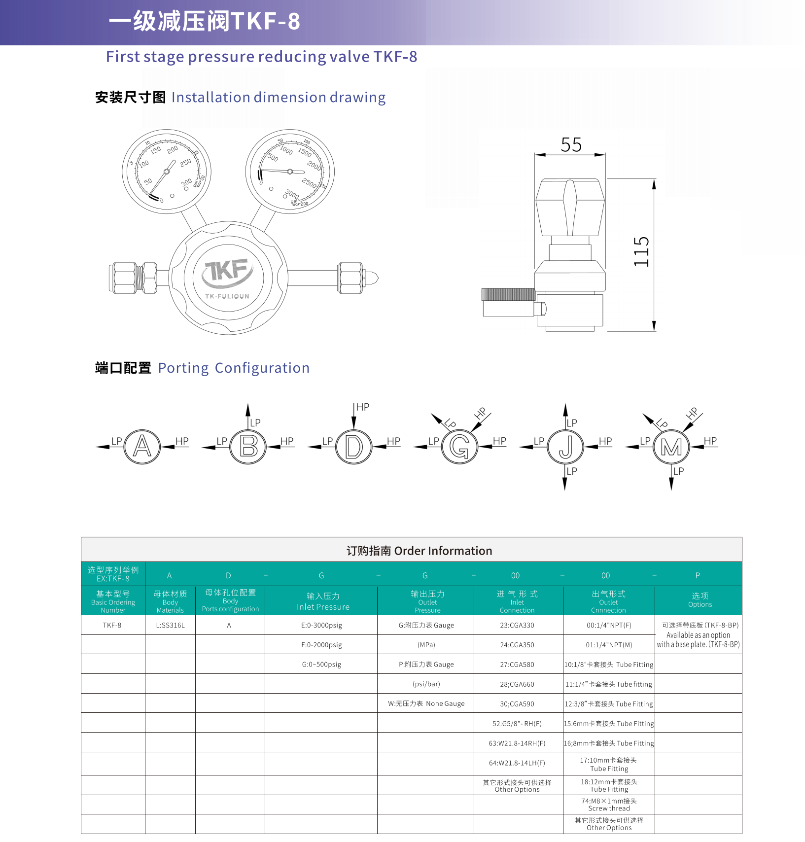 gas pressure regulator