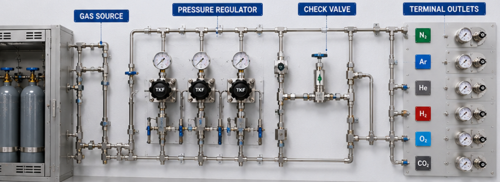 How To Reduce Leakage Risk In High Purity Gas Pipeline Systems