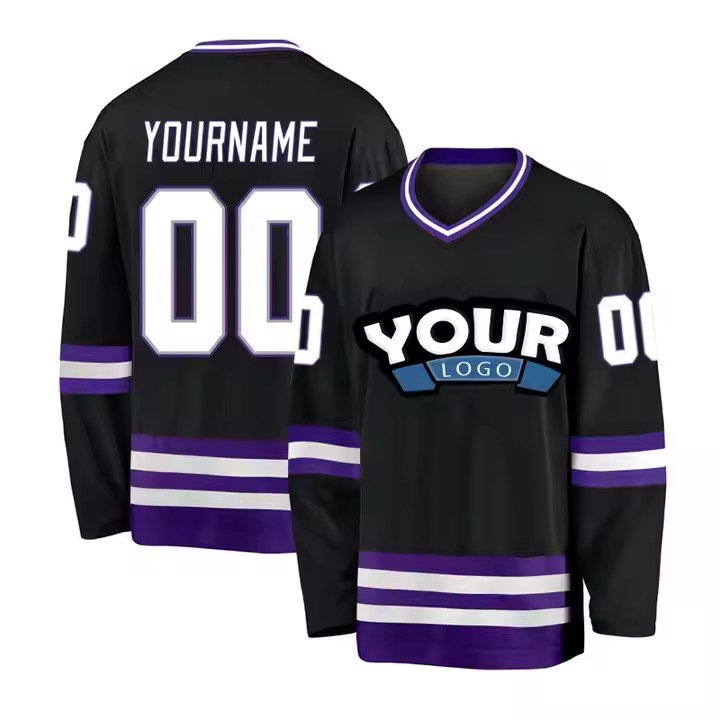 Wholesale Ice Hockey Sports Apparel Custom Mesh 100% Polyester Red Hockey Uniforms Ice Hockey Jersey