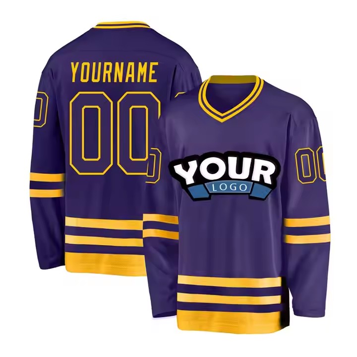 Wholesale Ice Hockey Sports Apparel Custom Mesh 100% Polyester Red Hockey Uniforms Ice Hockey Jersey