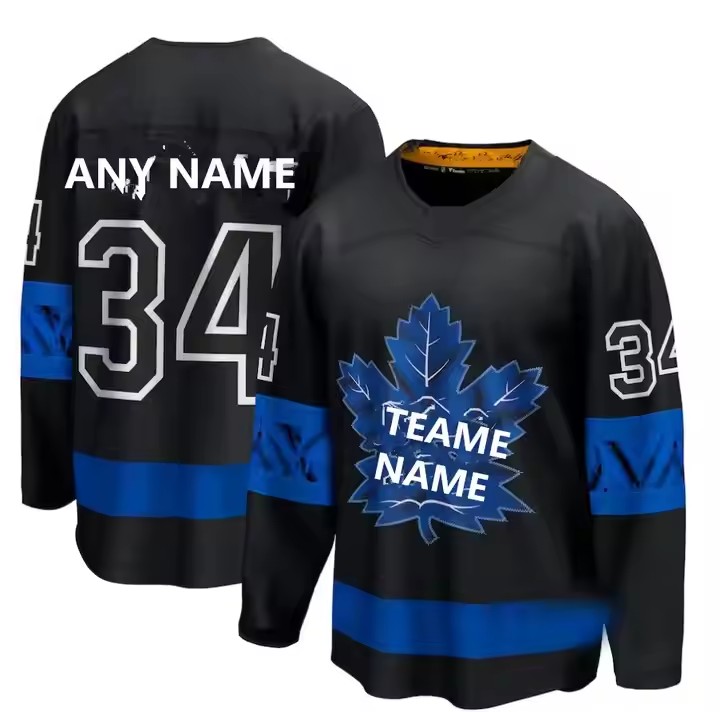 Custom Men Sublimation Printing Mesh Hockey Wear Youth Team Number Tackle Twill Embroidery Logo Ice Hockey Jersey Lace up