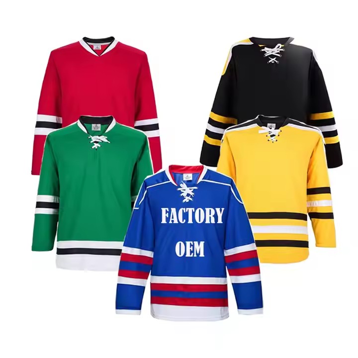 Custom Mesh Sublimation Hockey Jersey Custom Team Practice Ice Hockey Jersey