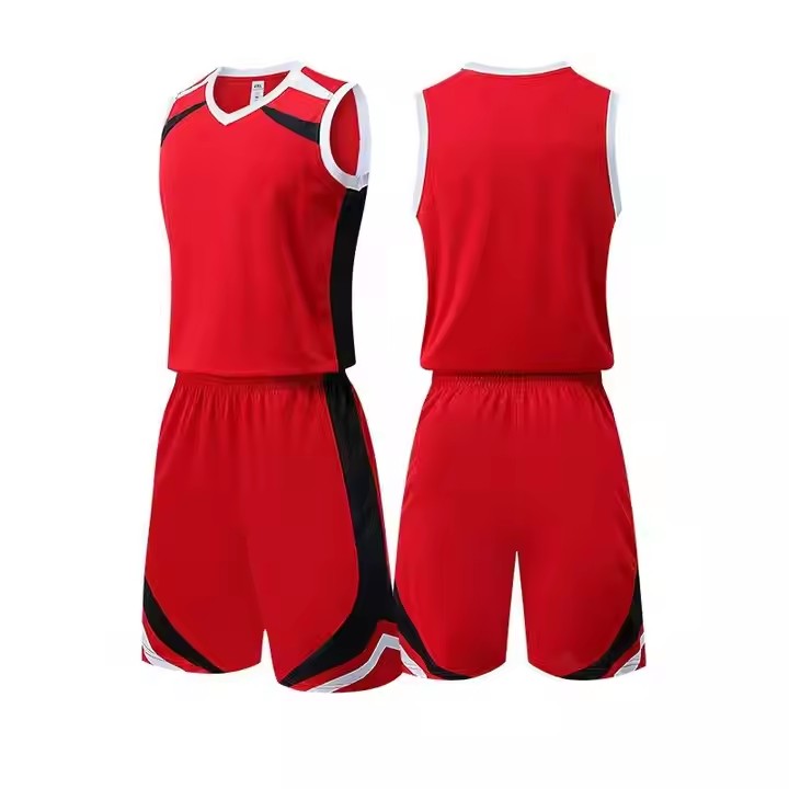 Basketball Wear Suit for Men's and Women's Competition Sports Team Uniform Children's