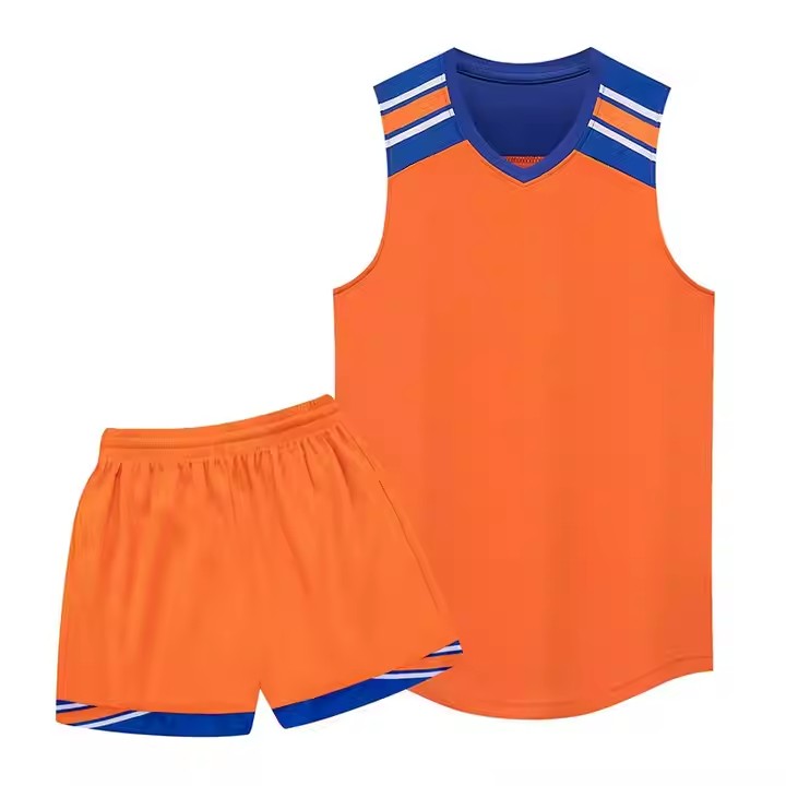 OEM Quick Dry Basketball Uniform Custom Sportswear Sleeveless Men Breathable Basketball Wear Basketball Jersey