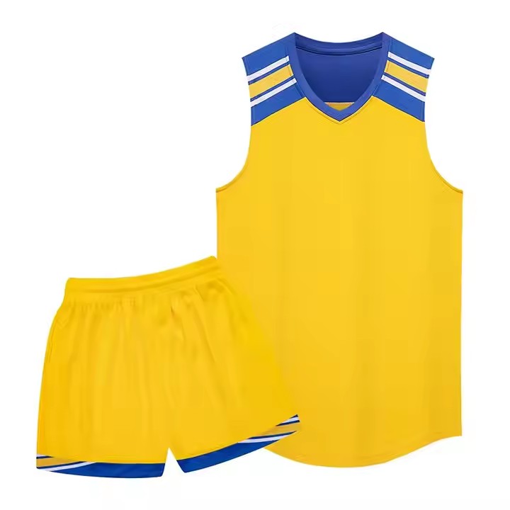 OEM Quick Dry Basketball Uniform Custom Sportswear Sleeveless Men Breathable Basketball Wear Basketball Jersey
