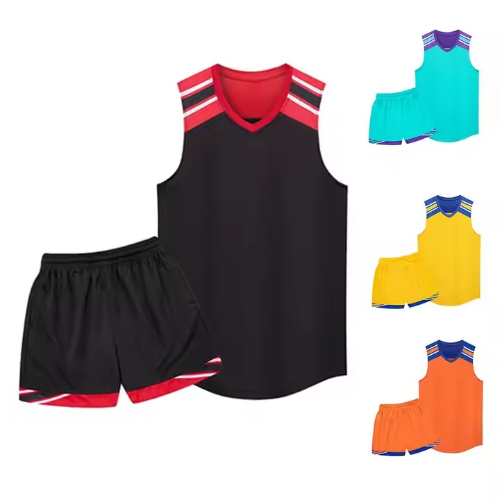 OEM Quick Dry Basketball Uniform Custom Sportswear Sleeveless Men Breathable Basketball Wear Basketball Jersey